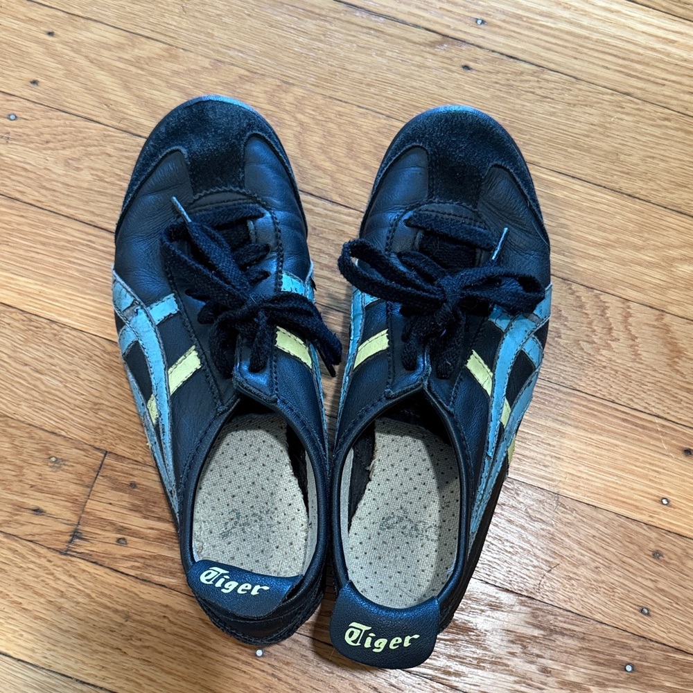 Onitsuka Tiger by Asics Black and Blue Sneakers